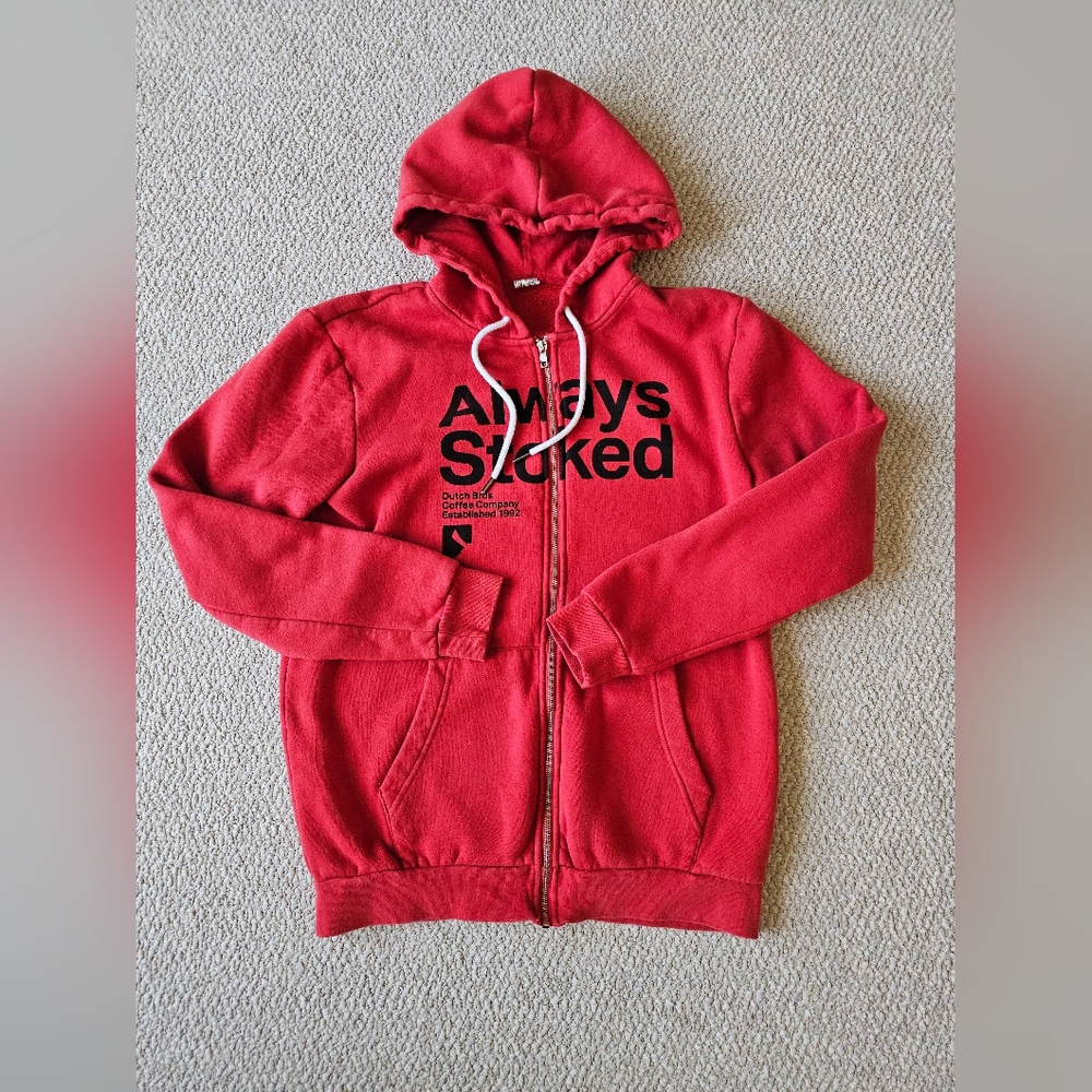 Dutch Bros "Always Stoked" Zipper Hoodie